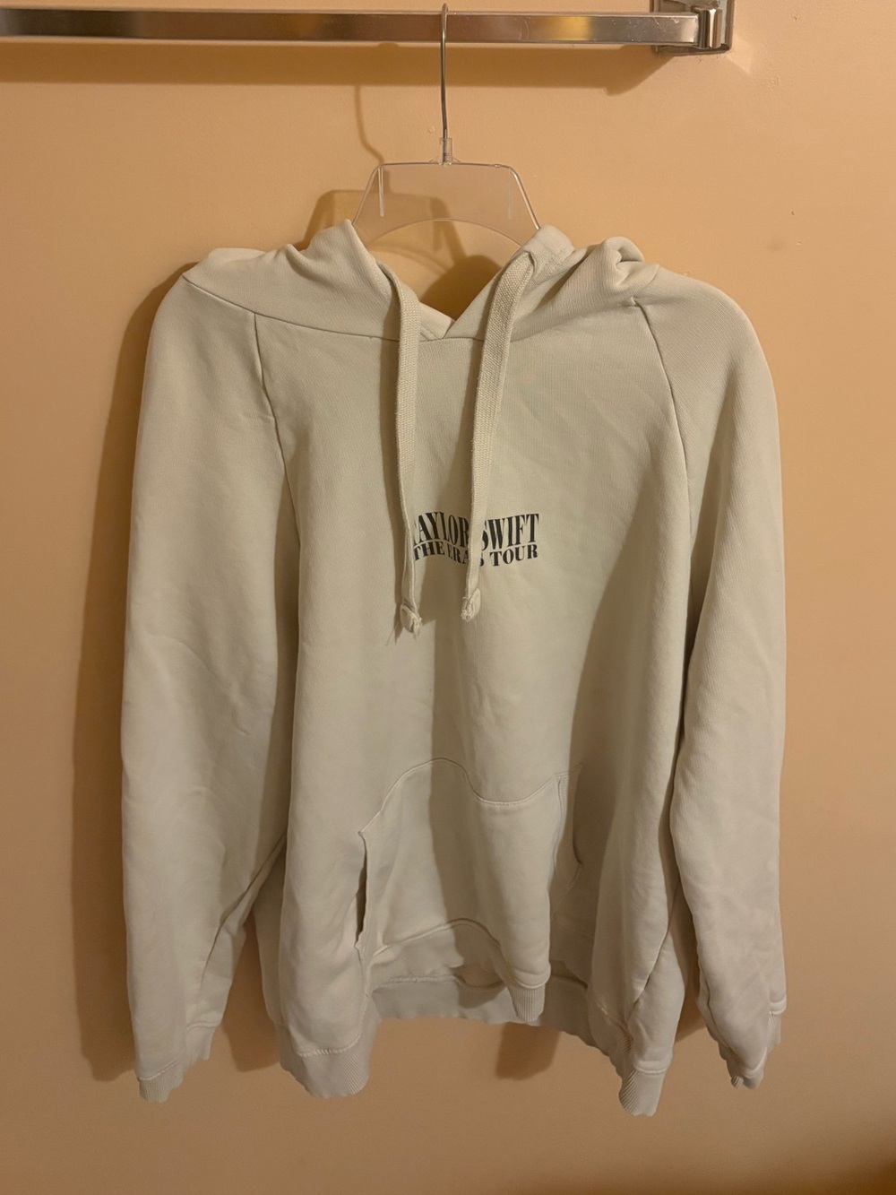 Taylor Swift The Eras Tour Cream Hoodie